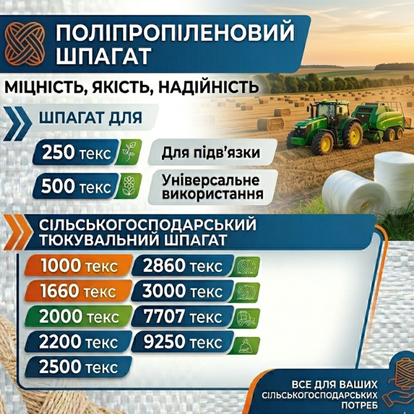 Поліпропіленовий шпагат